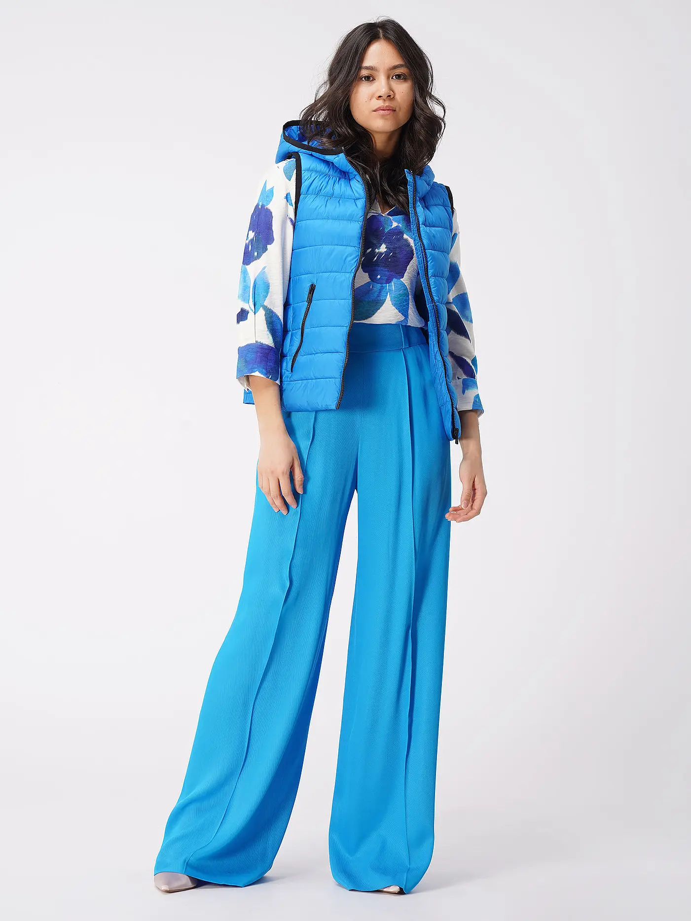 OPUS | Steppgilet WENISE | blau